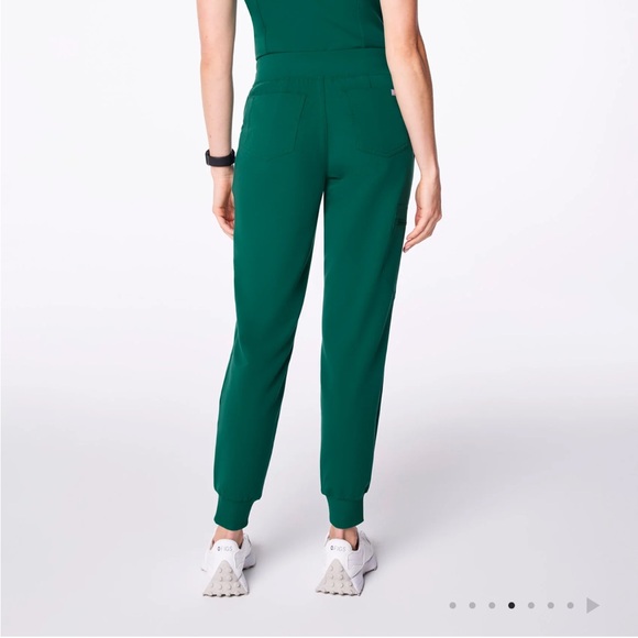Figs Teal Jogger Scrub Pants - Picture 4 of 12